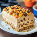 No Bake Peanut Butter Icebox Cake