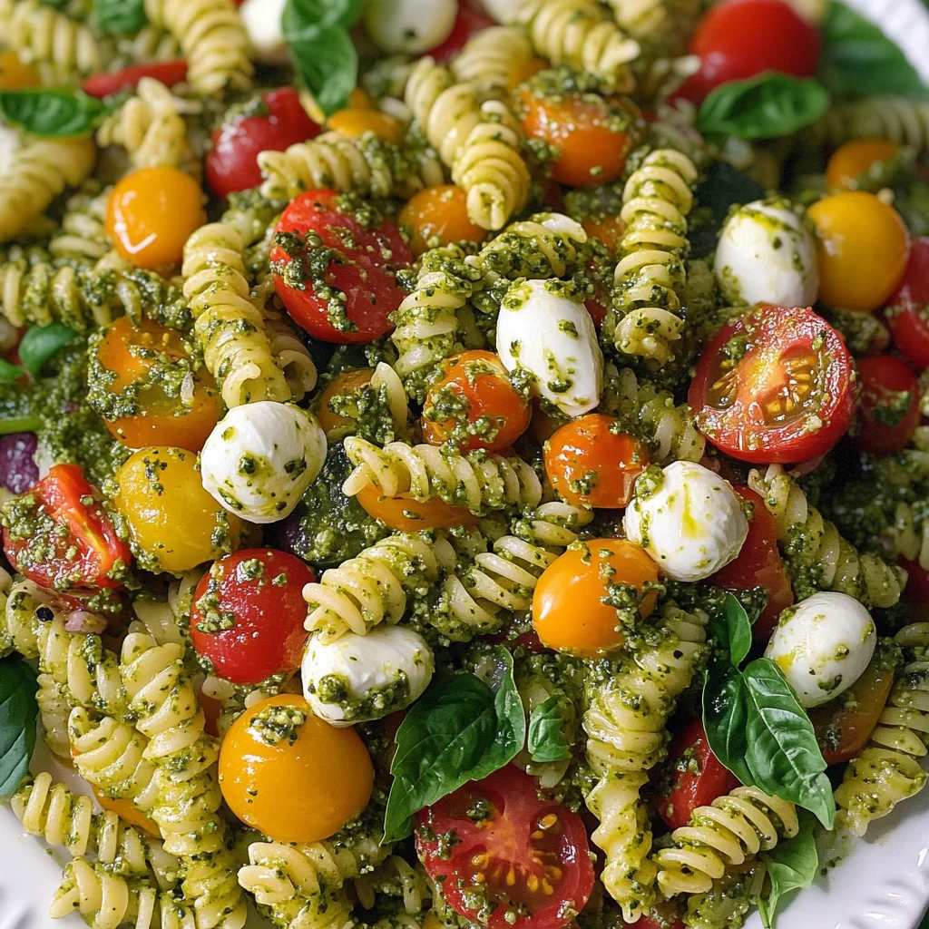 Pesto Pasta Salad Recipe