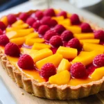 Raspberry Mango Tart