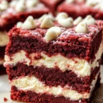 Red Velvet Gooey Bars