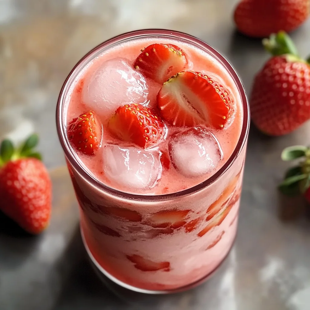 Simple Strawberry Agua Fresca - Alrightwithme