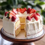 Strawberry Chiffon Cake