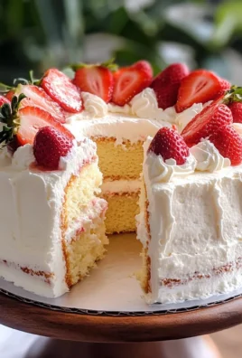 Strawberry Chiffon Cake