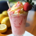 Strawberry Frosted Lemonade.