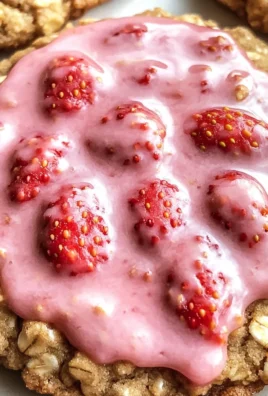 Strawberry Iced Oatmeal Cookies: Your New Summer Obsession