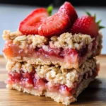 Strawberry Oat Bars