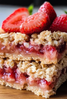 Strawberry Oat Bars