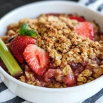 Strawberry Rhubarb Crisp