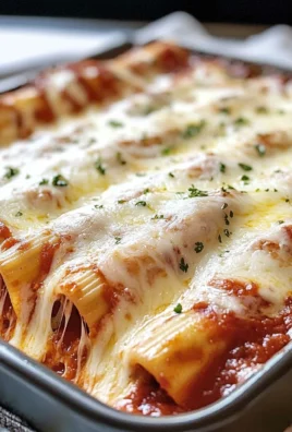 Three Cheese Manicotti