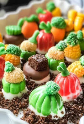 Vegetable Garden Mini Cakes