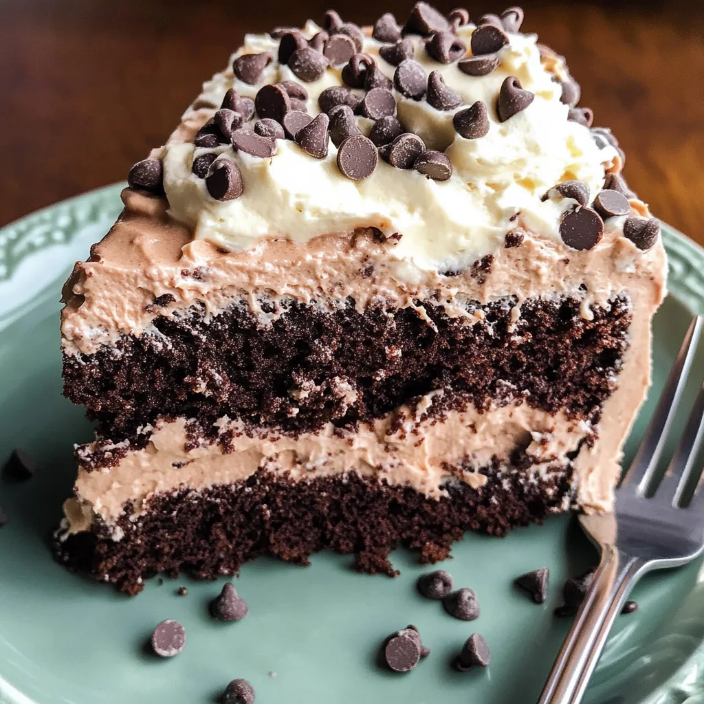 Baileys Poke Cake