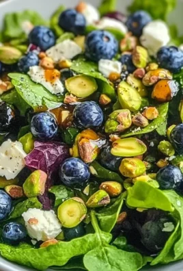 Blueberry Pistachio Spring Salad