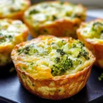 Broccoli Cheese Egg Muffins