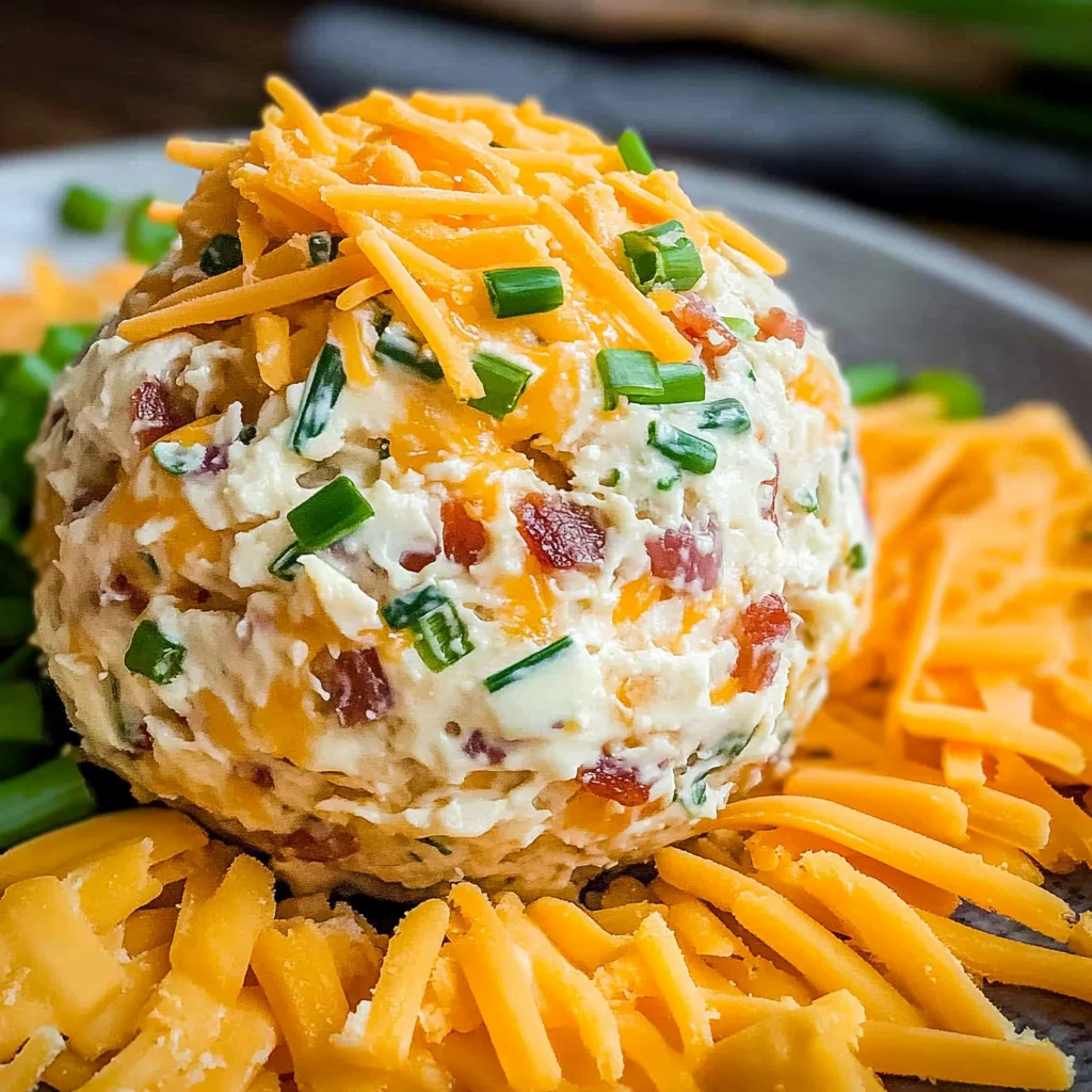 Cheddar Ranch Cheeseball