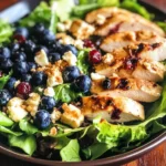 Chicken Blueberry Feta Salad