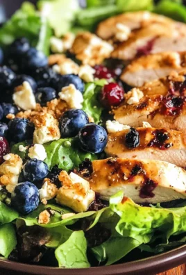 Chicken Blueberry Feta Salad