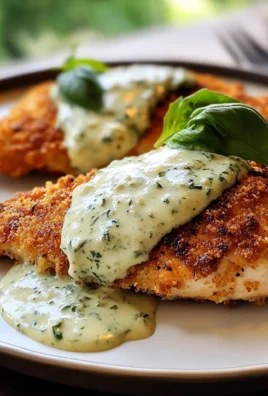 Chicken in Basil Cream Sauce