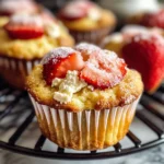 Classic Strawberry Ricotta Muffins