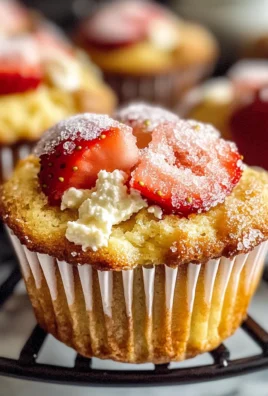 Classic Strawberry Ricotta Muffins