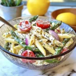 Creamy Asparagus Pasta Salad