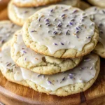 Earl Grey Lavender Cookies with Lemon Glaze