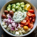 Fresh Mediterranean Quinoa Bowl - Homefoodkitchen