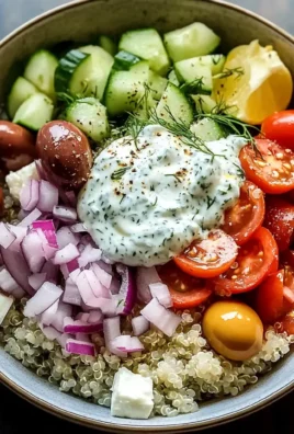 Fresh Mediterranean Quinoa Bowl - Homefoodkitchen