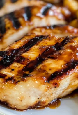 Grilled Chicken with Peach BBQ Sauce