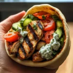 Grilled Greek Chicken Gyros