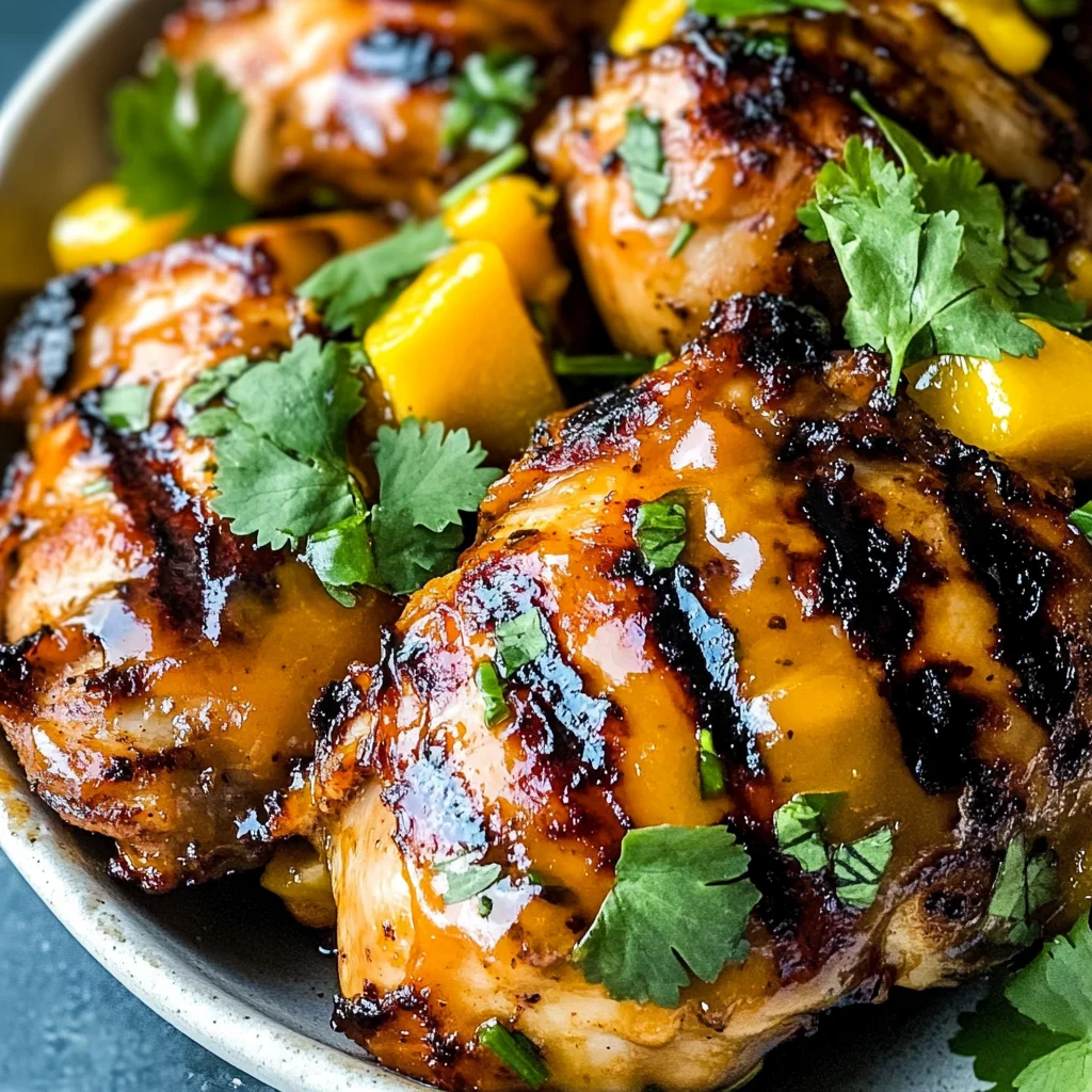Grilled Mango Chicken