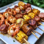 Grilled Seafood Skewers are the pinnacle of summer