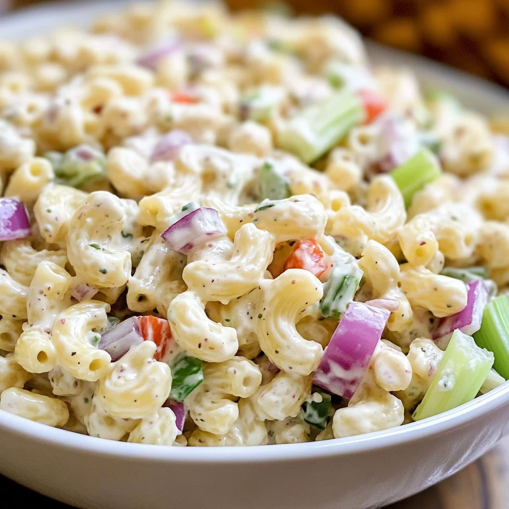 Healthy Macaroni Salad Recipe