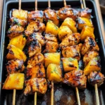 Honey Chipotle Chicken Skewers