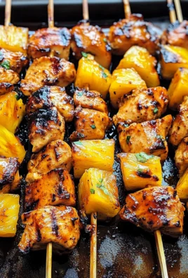 Honey Chipotle Chicken Skewers