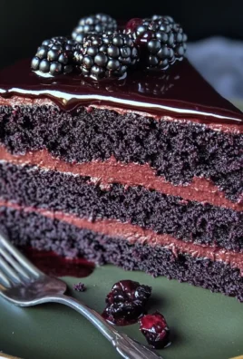 How to Make a Decadent Blackberry Velvet Gothic Cake at Home