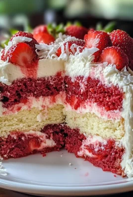 Irresistible Strawberry Earthquake Cake That Steals the Show