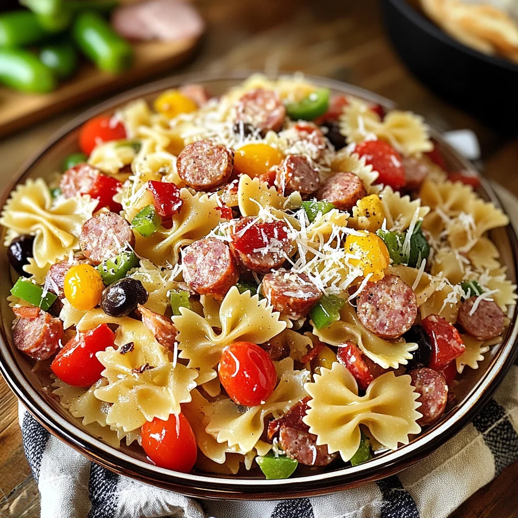 Kitchen Sink Pasta Salad