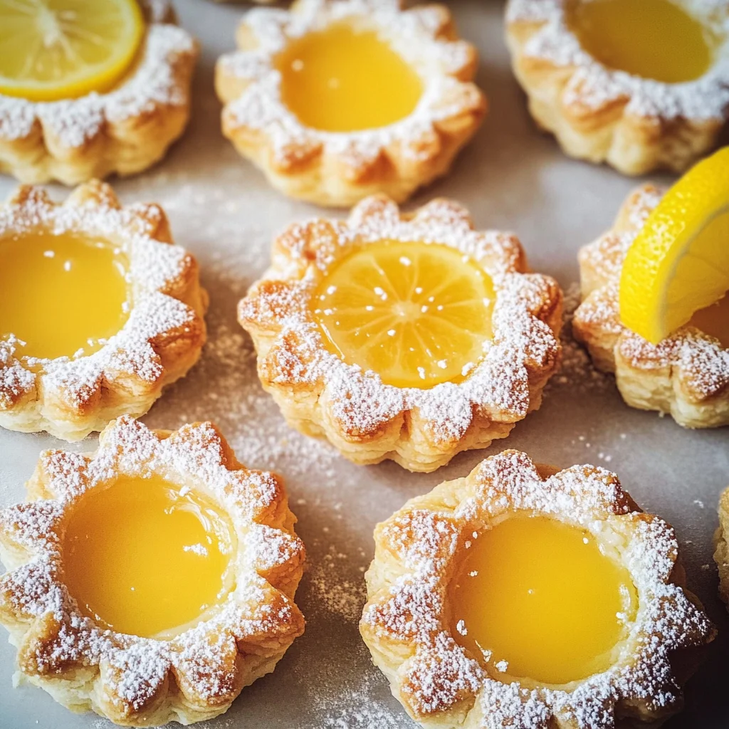 Lemon Curd Tartlets