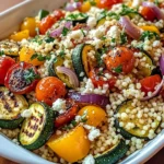 Mediterranean Roasted Vegetable Couscous
