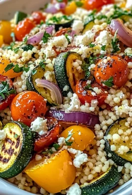 Mediterranean Roasted Vegetable Couscous