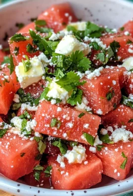 Mexican Watermelon Salad