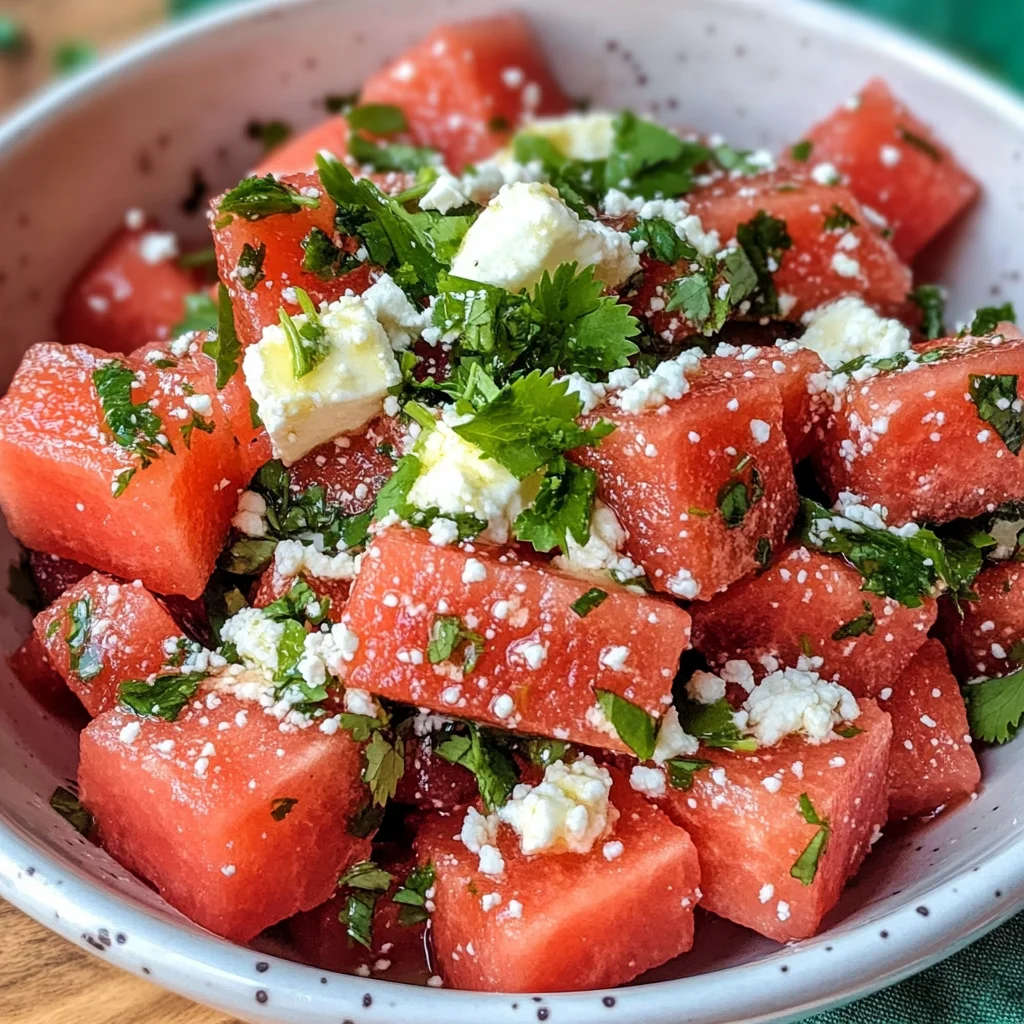 Mexican Watermelon Salad