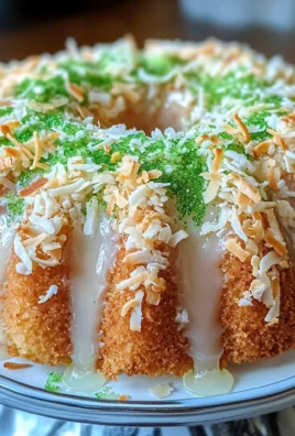 Mini Coconut Lime Bundt Cakes