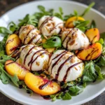 Peach Burrata Salad