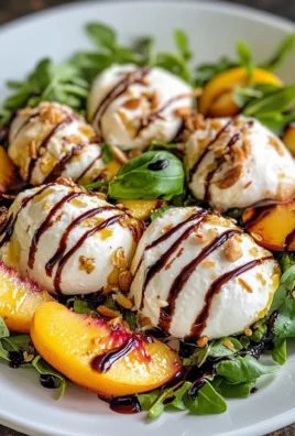 Peach Burrata Salad