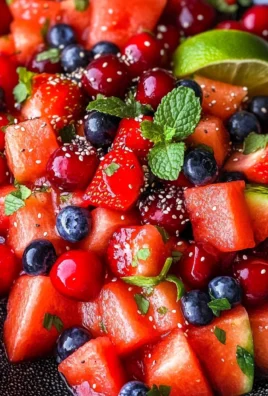 Refreshing Watermelon Salad Recipe – Easy Summer Fruit Salad