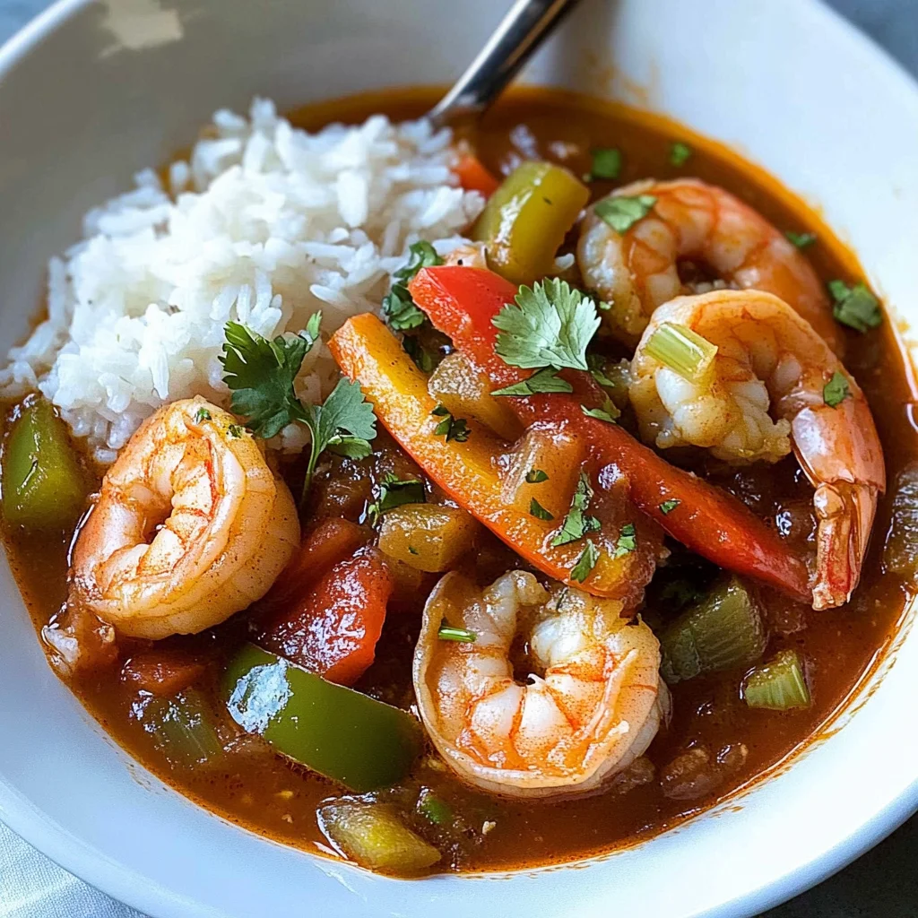 Shrimp Stew With Rice