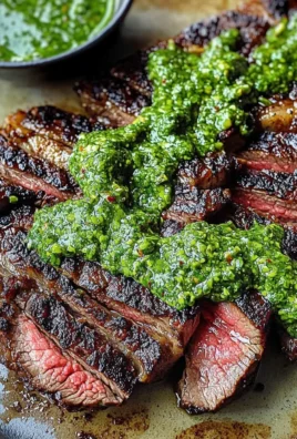 Skirt Steak Marinade Recipe with Chimichurri Recipe