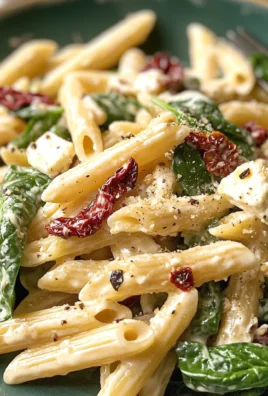Smoked Mozzarella and Spinach Pasta Salad