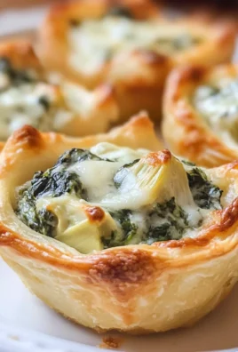 Spinach Artichoke Bites
